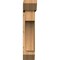 Ekena Millwork Westlake Slat Smooth Bracket w/ Offset Brace, Western Red Cedar, 7 1/2"W x 28"D x 36"H BKT0806X28X36WTL06SWR - alternate 4